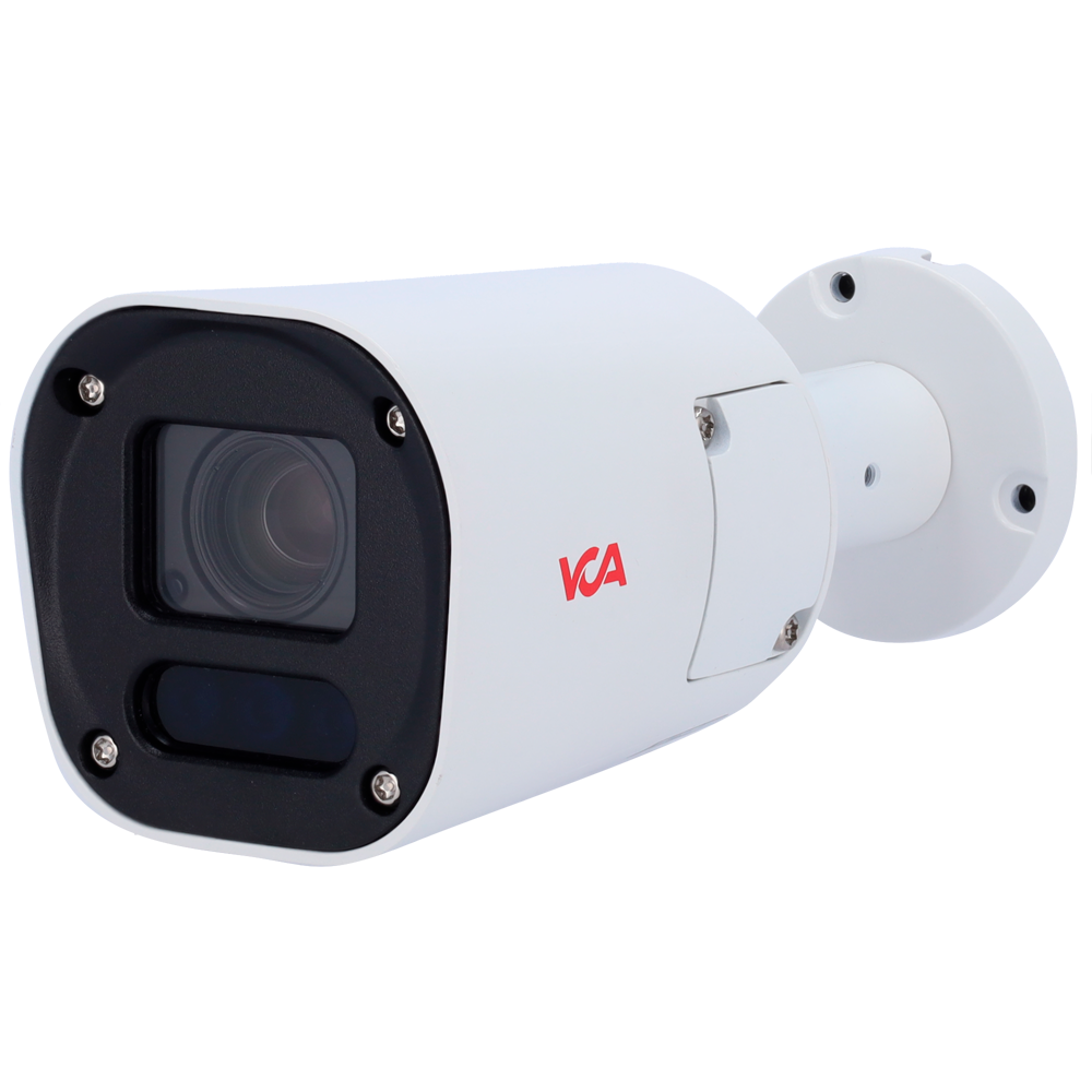 (VCA-IPAi685S-ZR) VCA Technology - modelo VCA-IPAi685S-ZR, gama IPAi-S  - Cámara IP bullet 5MP IR AI - Resolución 5Mpx lente 5~50mm. IR 40m. - Analítica de video VCA (deep learning opcional) - Compatible ONVIF perfil S/T/M, NDAA, IK10, IP67