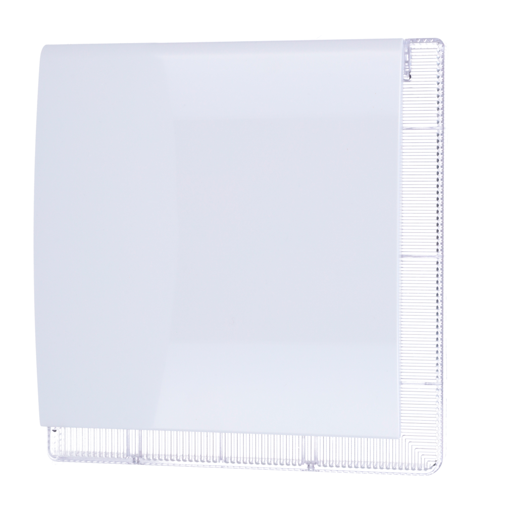 (VEGA-PLUS-WHITE) Sirène cablée pour extérieur - Certificat de grade 3 - Puissance sonore max. 112 dBA - Flash de 2 barres de LEDs de signalisation - Lumière blanche et frontale personnalisables - Batterie de secours incluse