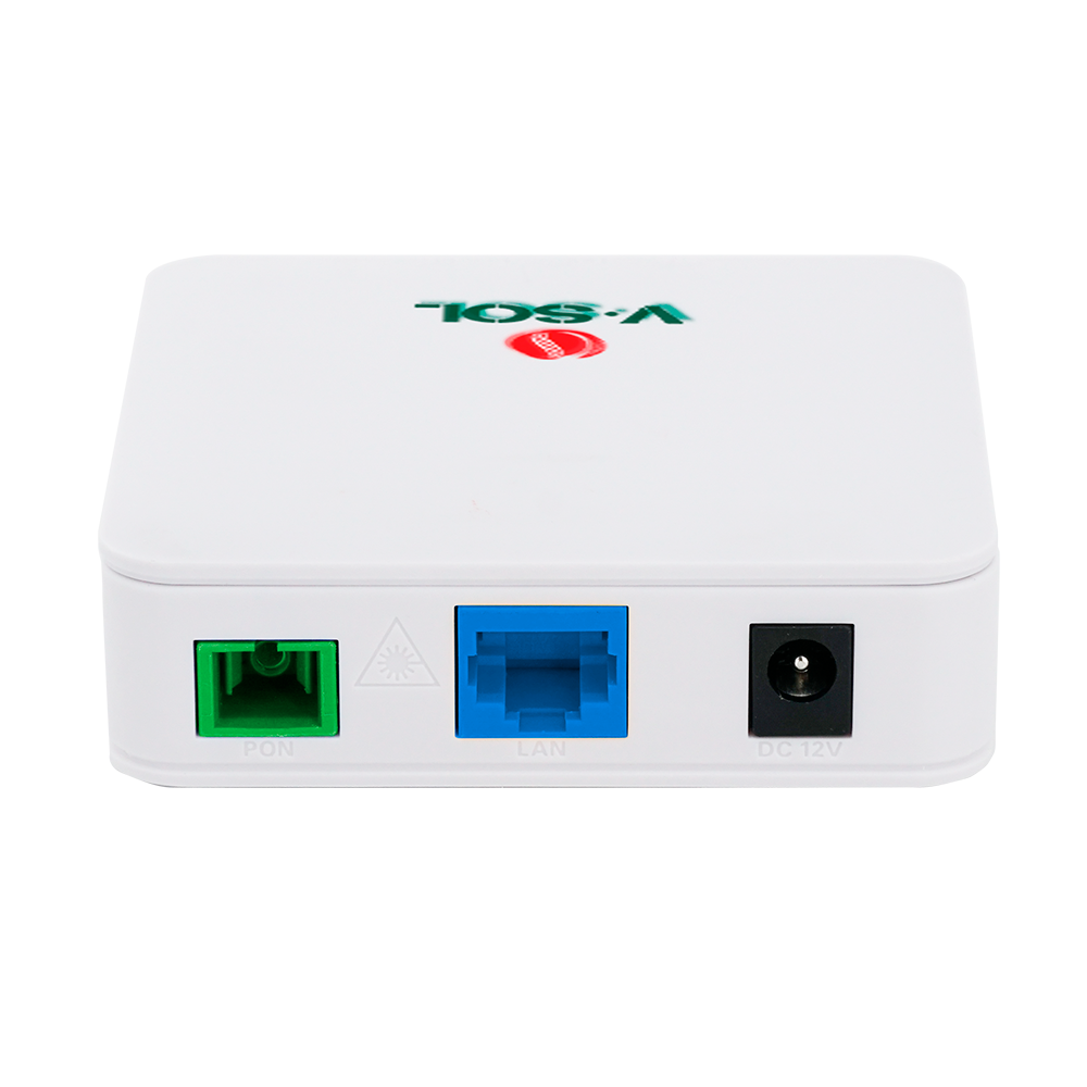 (VSOL-V2801Q) V-SOL ONT XPON - 1x PON  1x LAN RJ45 10/100/1000/2500 Mbps  - Ideal para FTTH doméstico y empresarial