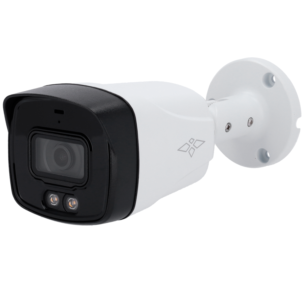 (XS-B201A-5P-DL) Caméra bullet HDCVI X-Security - CMOS 5 Mégapixel  - Objectif 3.6 mm - WDR(120dB) - Double lumière: IR + Portée de la cible 40 m | Microphone - Étanche IP67