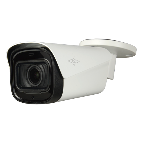 (XS-B828ZWA-8P4N1) Caméra bullet HDTVI, HDCVI, AHD et Analogique X-Security - 1/2.7" CMOS 8 Mégapixel - Objectif Motorisé Autofocus 2.7~13.5 mm - WDR (120dB) - Portée LED IR 50 m - Étanche IP67