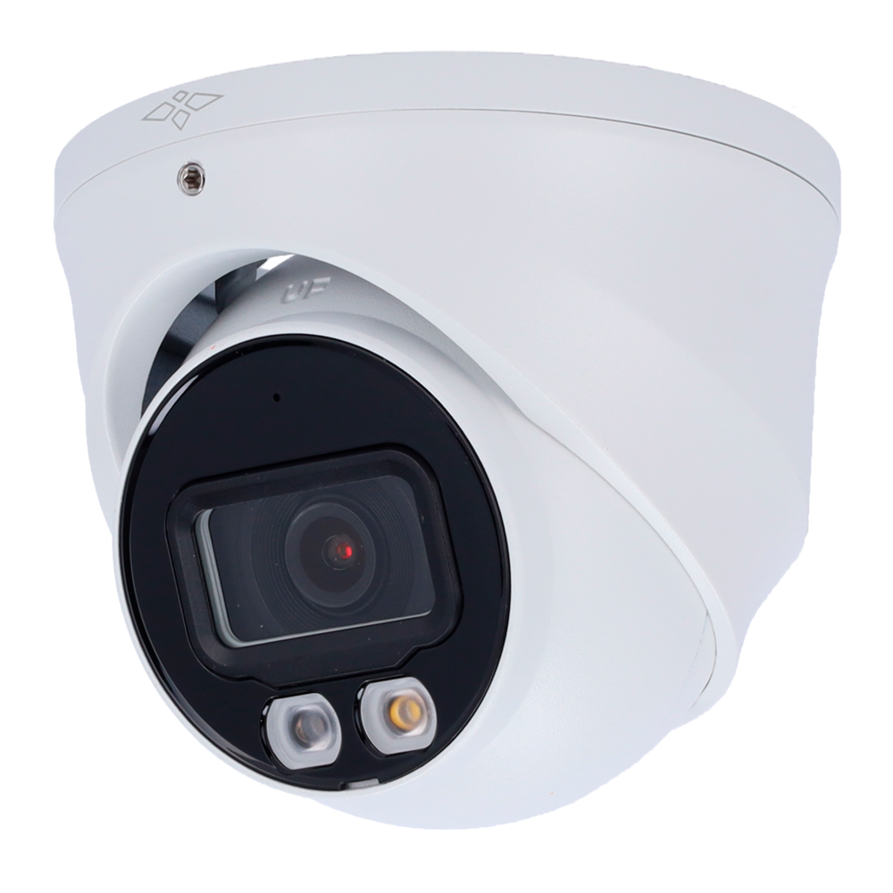 (XS-IPB225-4U-FC-AI) Caméra Turret IP X-Security WizSense - 4 Megapixel  (2688 × 1520) - Objectif 2.8 mm  - PoE | H.265+ - Microphone intégré | Micro SD jusqu'à 256GB - Fonctions intelligentes : double éclairage intelligent