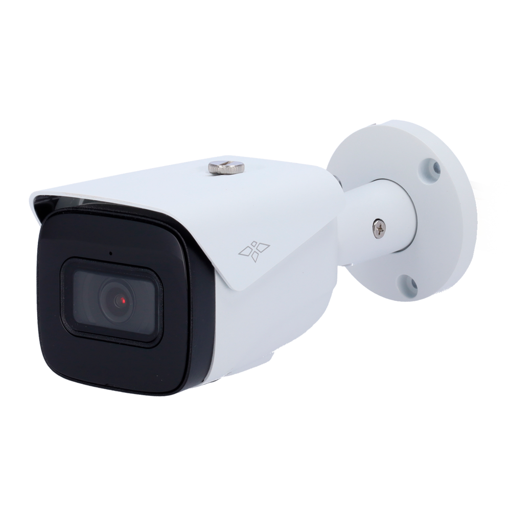 (XS-IPB628SA-4U-AI) Caméra Bullet IP4 Mégapixel Gamme Ultra - 1/2.9” Progressive Scan CMOS - Compression H.265+ | POE | IP67 - Objectif 2.8 mm / LEDs IR Portée 50 m - Fonctions Intelligentes - Alarmes / Audio / Microphone intégré
