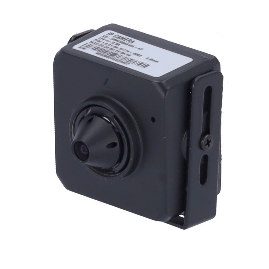 (XS-IPMC004SWA-4P) Caméra IP 4 Megapixel - 1/3" Progressive Scan CMOSStarlight - Compression H.265+/H.265/H.264+/H.264/MJPEG - Objectif 2.8 mm - Illumination minimale 0.001 Lux - WEB, Software CMS, Smartphone et NVR