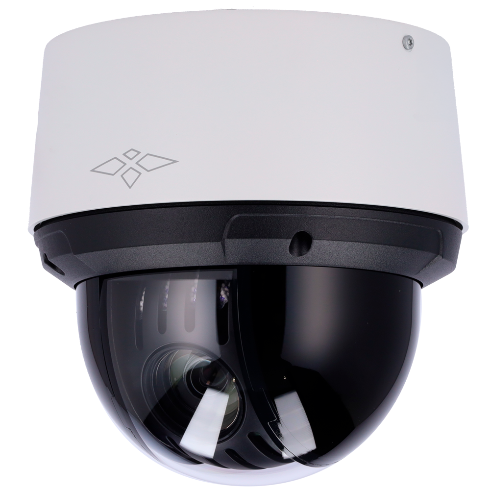 (XS-IPSD4025ITA-4U-WIZ) Caméra IP PTZ X-Security 4 Mpx Gamme Pro - Objectif varifocal 5~125 mm (zoom optique 25x)) -  IR 100 m | Starlight - IVS (protection du périmètre) | SDM 3.0 - Détection des visages | Suivi automatique - IP66 | Audio | Alarmes | PoE+ | MicroSD