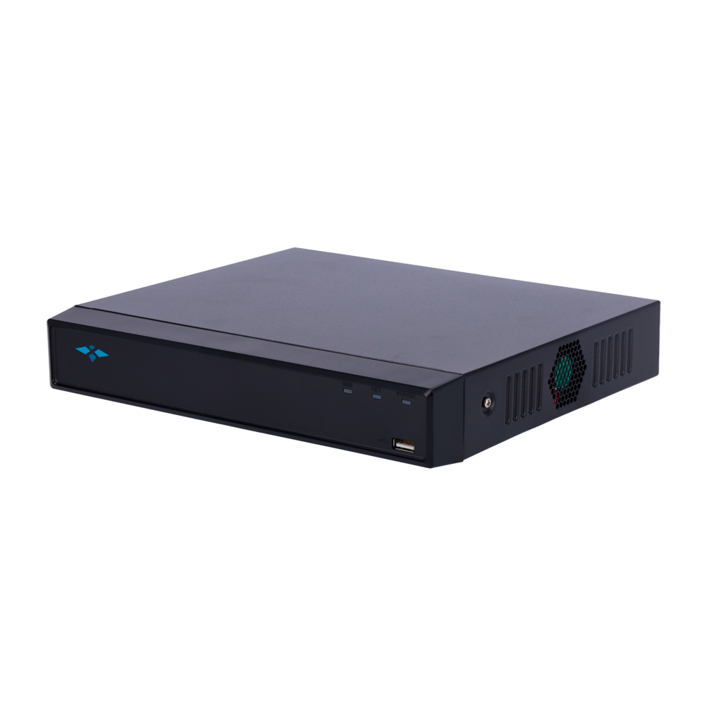 (XS-NVR2108-8P-4AI) Enregistreur IP X-Security WizSense IA - 8 CH video IP | 8 CH PoE - Résolution enregistrement maximal 12 Mpx - Bande passante 80 Mbps - Sortie HDMI Full HD et VGA - Support 1 disque dur