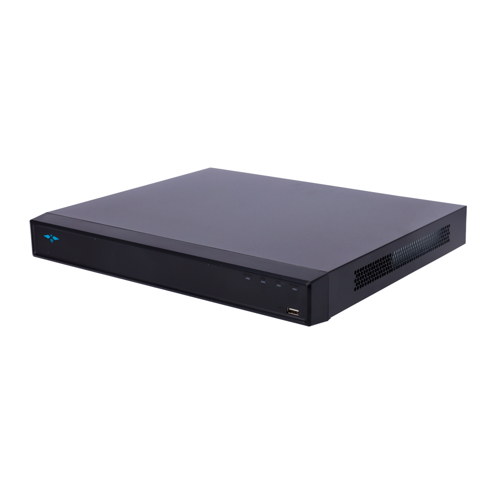 (XS-NVR3208A-8P-AI) Enregistreur X-Security NVR pour caméras IP - Résolution maximale 12 Mégapixel - Compression intelligente H.265+ / Smart H.264+ /ignore>[%VAR%]  -                                  - 8 CH IP, 8 ports ePoE IEEE802.3af/at - 2 Ch reconnaissance faciale ou 4Ch AI - WEB, DSS/PSS, Smartphone et NVR