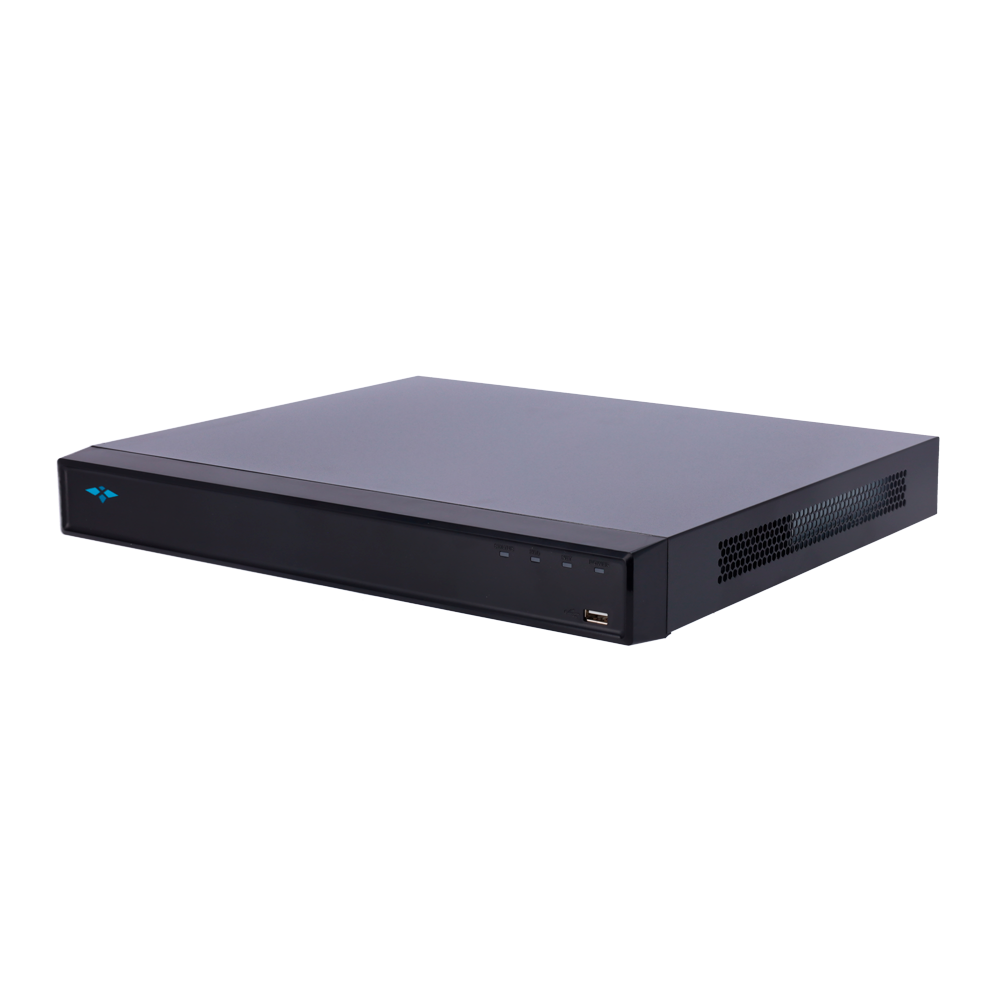 (XS-NVR3216A-16P-AI) Enregistreur X-Security NVR 16 canaux IP - Résolution maximale 16 Mégapixel - Compression intelligente H.265+ / Smart H.264+ /ignore>[%VAR%]  -                                  - 16 canaux PoE - Fonctionnalités intelligentes de l'IA - WEB, DSS/PSS, Smartphone et NVR