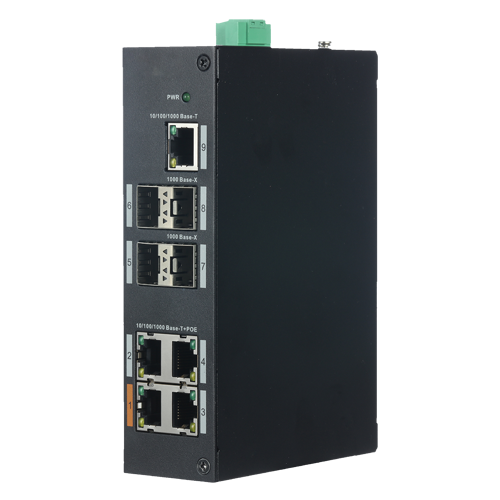 (XS-SW0904HIPOE-GF-96) Switch PoE - 4 ports PoE+ RJ45 + 1 Port RJ-45 -                                  -                              - 4 SFP Ports Gigabit - Vitesse 10/100/1000 Mbps - 30 W par port / Maximum 96W - Port 1 prend en charge HiPoE jusqu'à 60W