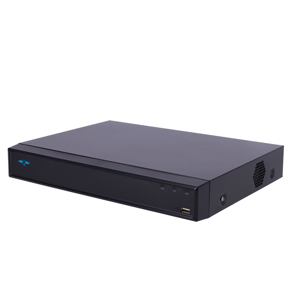 (XS-XVR6108ASM-4KL-2AI) Enregistreur5n1 X-Security - 8 CH HDTVI/HDCVI/AHD/CVBS (4K) + 8 IP (8Mpx) - Alarmes | Audio sur coaxial - Resolution 4K (7FPS) - 2 CH Reconnaissance faciale - 8 CH Reconnaissance des personnes et des véhicules