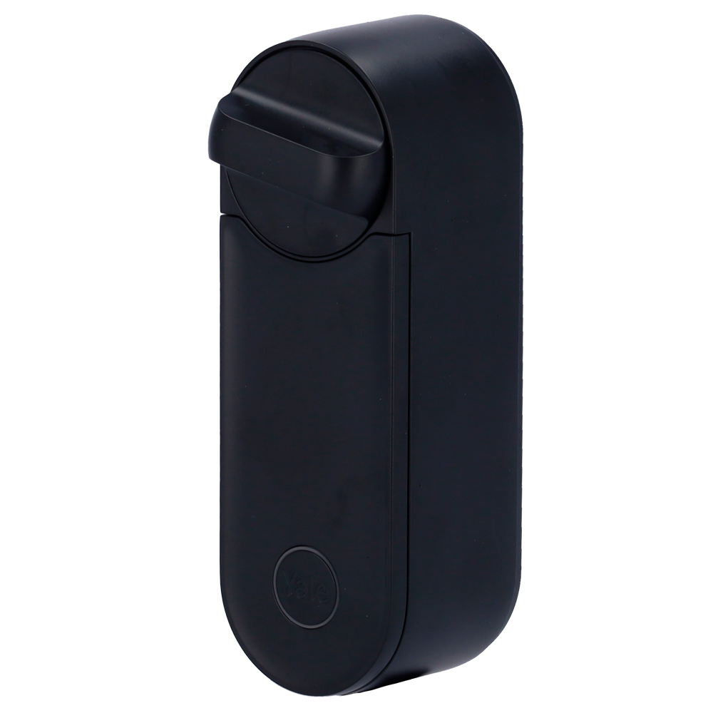 (YALE-LINUS-L2-B) Serrure à clé intelligente BLE et Wi-Fi - Invisible de l'extérieur - Installation sans manipulation de la porte - Convient aux vérins de tiers et aux YALE-CYLINDER-x - Utilisateurs invités et rapports d'accès - App Yale Home - Compatible avec Ajax