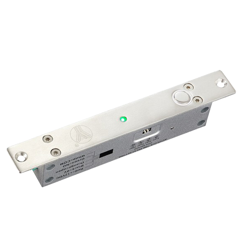 (YB-500A-LED) Serrure de sécurité électromécanique - Mode ouverture Fail Safe (NC) - Force de maintien 1000 kg | Capteur de porte - Fermeture automatique programmable - Temps d'ouverture configurable - Acier inoxydable SUS304
