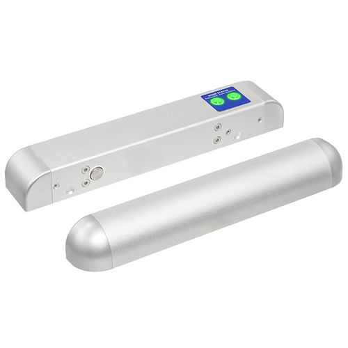(YB-500H-LED) Serrure de sécurité électrique - Mode d'ouverture Fail Safe (NF) - Force de maintien 1000 kg | Capteur de porte - Indicateur d'état LED  - Fermeture automatique programmable - Temps d'ouverture configurable