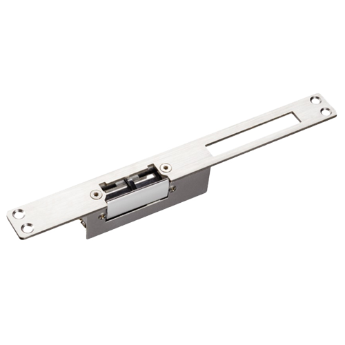 (YS-132NO-S) Gache électrique - Pour porte simple - Mode d'ouverture Fail Secure (NO) | Signal de porte - Force de maintien 500 kg - Alimentation DC 12V - Têtière