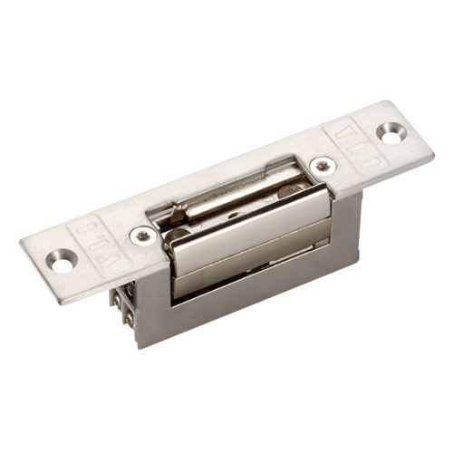 (YS-134NOS) Gache électrique - Pour porte simple | Pêne réglable - Mode ouverture Fail Secure (NO) - Force de maintien 300 kg - Alimentation DC 12V - Passage libre