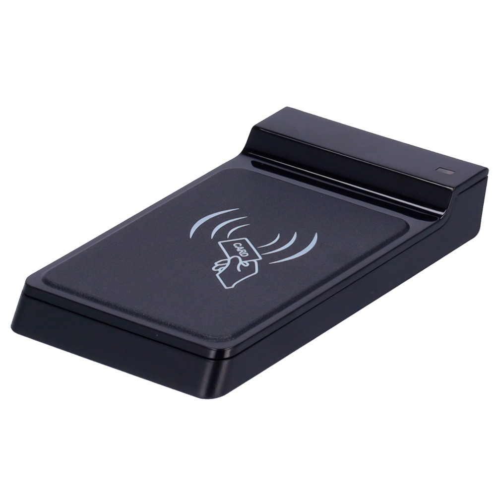 (ZK-CR20MD) Lecteur de cartes USB - Cartes MF et MF DESFire - Indicateur LED - Plug &amp; Play - Une lecture fiable et sûre - Compatible avec les logiciels ZKTeco