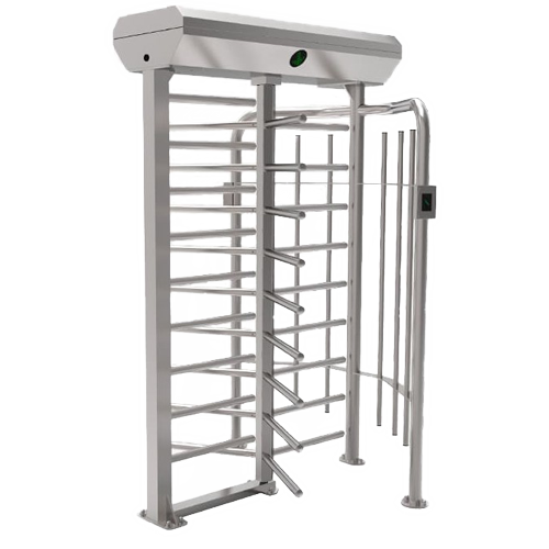 (ZK-FHT2300) Tourniquet d'accès bidirectionnel - 9 bras rotatifs - Horaires, alarmes et modes d'ouverture - Dimensions du passage 580 mm | Force réglable - En acier inoxydable SUS304 - Compatible avec des systèmes tiers