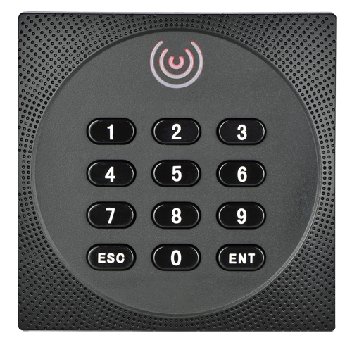 (ZK-KR612E) Lecteur d'accès - Accès par carte EM et PIN - Indicateur LED et sonore - Wiegand 26/34 - Compatible avec les contrôleurs ZKTeco - Apte pour extérieur IP64