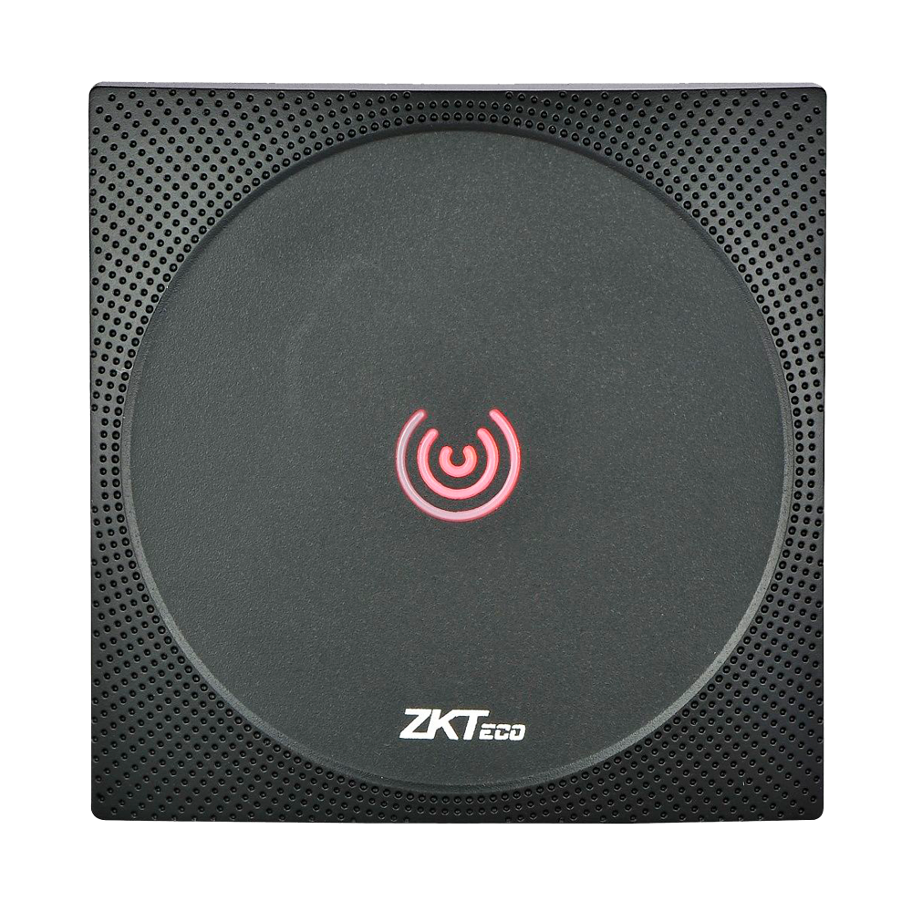 [ZK-KR613] (ZK-KR613) Lecteur d'accès - Accès par carte EM et MF DESFire - Indicateur LED et sonore - Wiegand 34 - Compatible avec les contrôleurs ZKTeco - Apte pour extérieur IP65