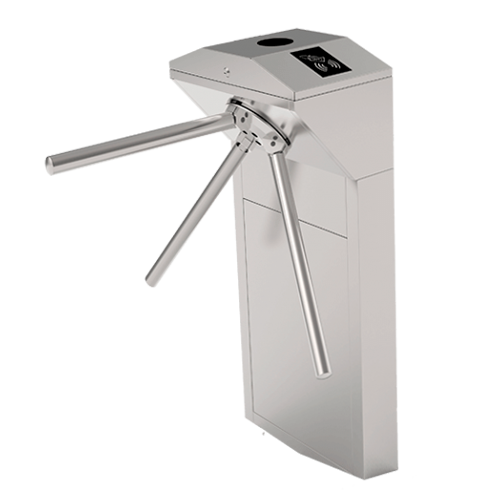 (ZK-TS1000-PRO) Tourniquet d'accès bidirectionnel - 3 bras rotatifs - Horaires, alarmes et modes d'ouverture - Dimensions du passage 550 mm | Force réglable - En acier inoxydable SUS304 - Compatible avec des systèmes tiers