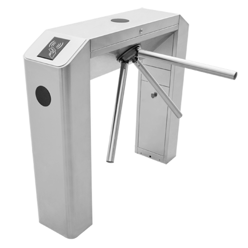 (ZK-TS2000-PRO) Tourniquet d'accès bidirectionnel - 3 bras rotatifs | double support - Horaires, alarmes et modes d'ouverture - Dimensions du passage 550 mm | Force réglable - En acier inoxydable SUS304 - Compatible avec des systèmes tiers