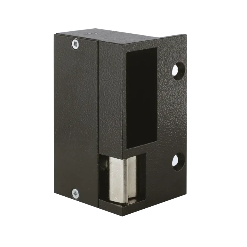 (12S90YGT) Gâche élec. 12S AP horizontale 90 mm 3500 N à émission 24V AC/DC GT