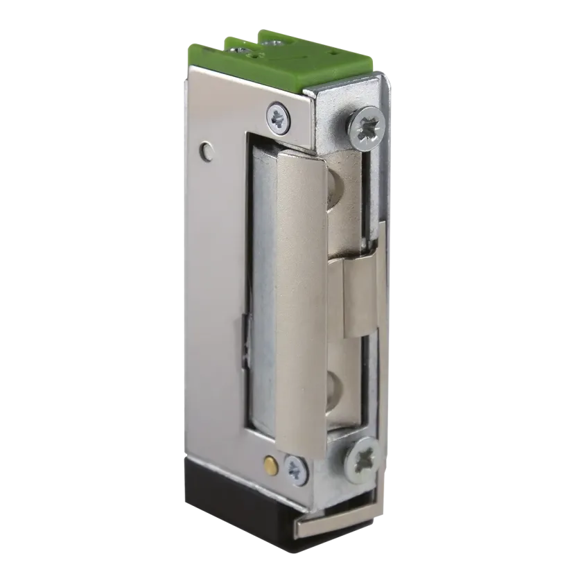 (15SZX10) Gâche élec. 15 SECURITY sym. 16 mm 8000 N à émission CTC 6-28V AC/DC TVS