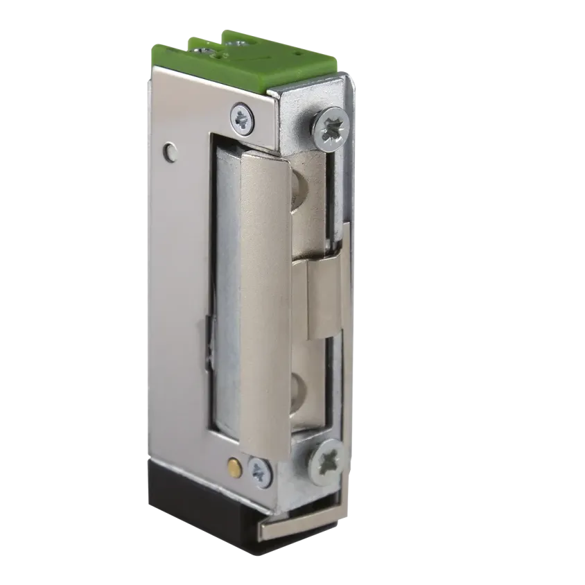 (15ZX10) Gâche élec. 15 sym. 16 mm 4800 N à émission CTC 6-28V AC/DC TVS