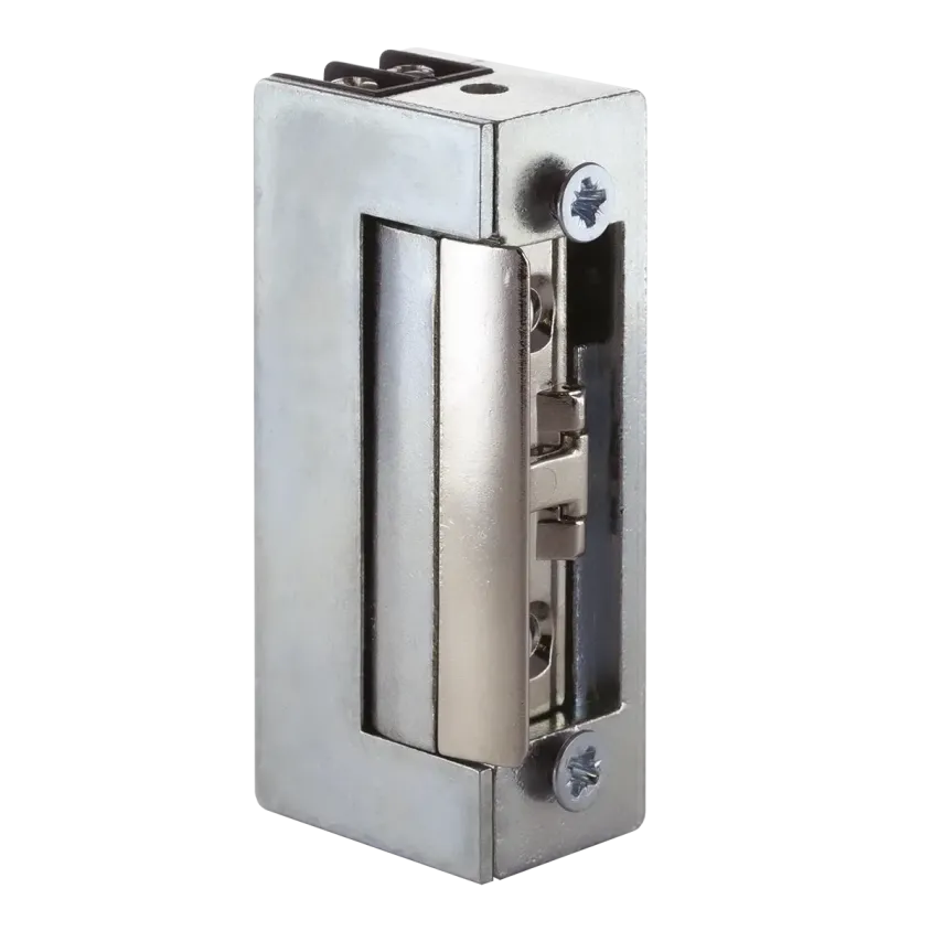 [23IX11] (23IX11) Gâche élec. 23 sym. 20,5 mm 3500 N à mémoire interne 10-24V AC/DC TVS