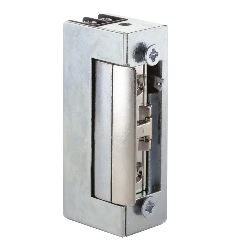 (23IXMU11) Gâche élec. 23 sym. 20,5 mm 3500 N à mémoire interne MU 10-24V AC/DC TVS