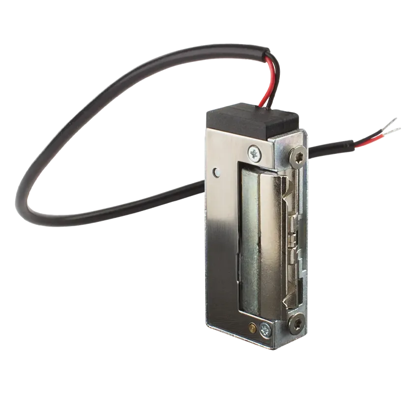 (25WZ10) Gâche élec. 25 IP 67 sym. 16 mm 4800 N à mémoire 6-28V AC/DC TVS