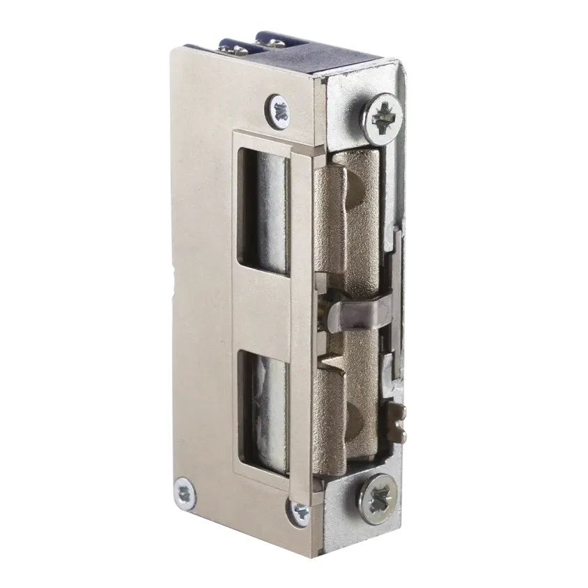 (25ZMU21) Gâche élec. 25 LG sym. 16 mm 4800 N à mémoire MU 6-28V AC/DC TVS
