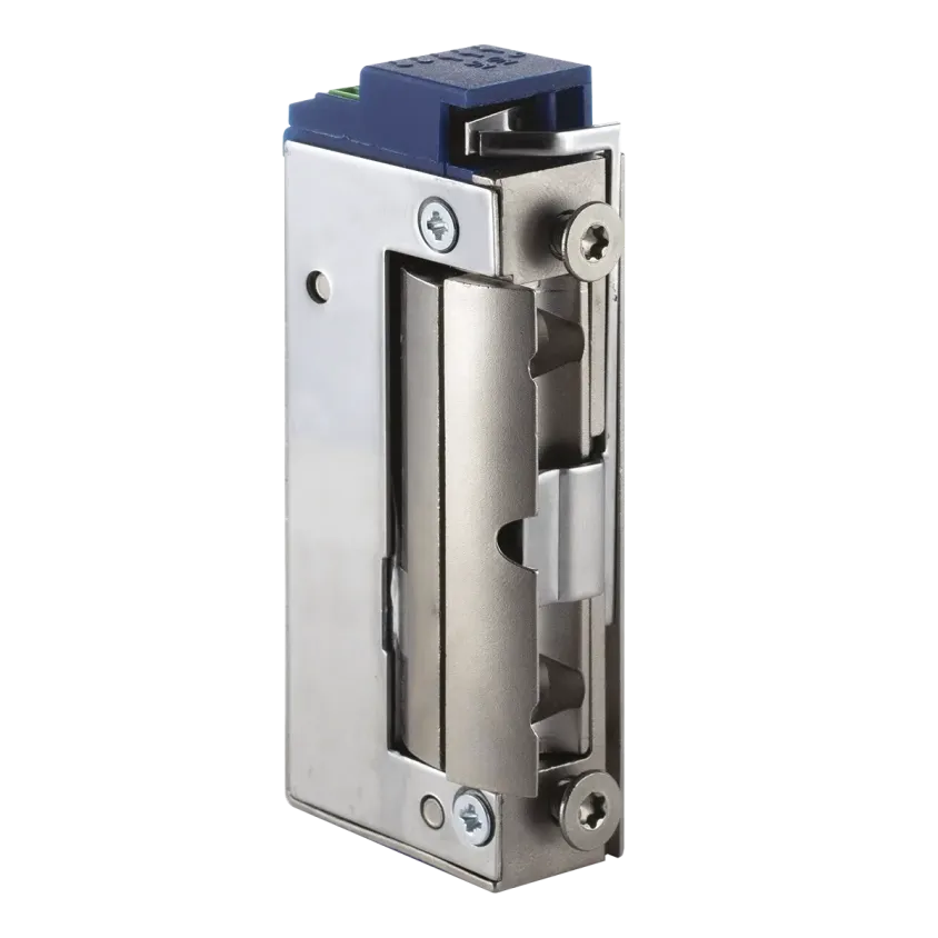 (35SXX10) Gâche élec. 35 SECURITY sym. 16 mm 8000 N à rupture CTC 12V DC TVS