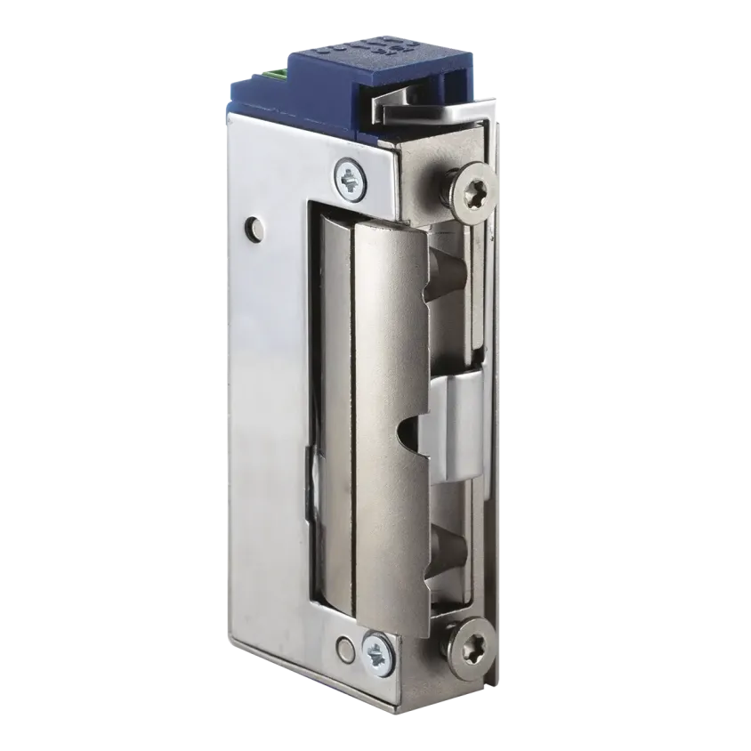 (35SYX10) Gâche élec. 35 SECURITY sym. 16 mm 8000 N à rupture CTC 24V DC TVS