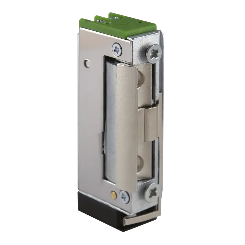 (35SZX10) Gâche élec. 35 SECURITY sym. 16 mm 8000 N à rupture CTC 6-28V DC TVS