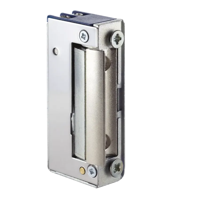 (35Z10) Gâche élec. 35 sym. 16 mm 4800 N à rupture 6-28V DC TVS