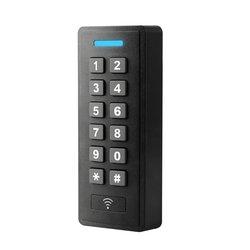 (ASK201C2EM) Clavier/Lecteur RFID ASK2 ABS IP66 125 KHz EM 12/24V DC C2 Wiegand 26 bits