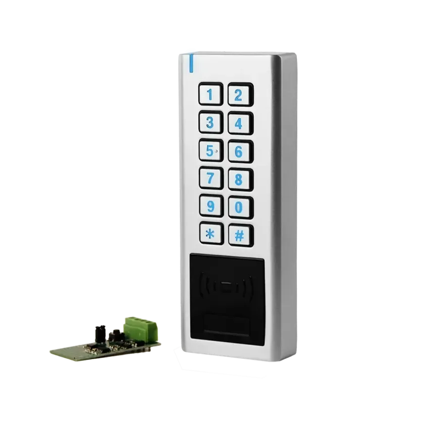 (AWK201RFMS) Clavier/Lecteur RFID AWK2 Métal IP65 13.5 MHz MS Wiegand 26 ou 34 bits / Radio
