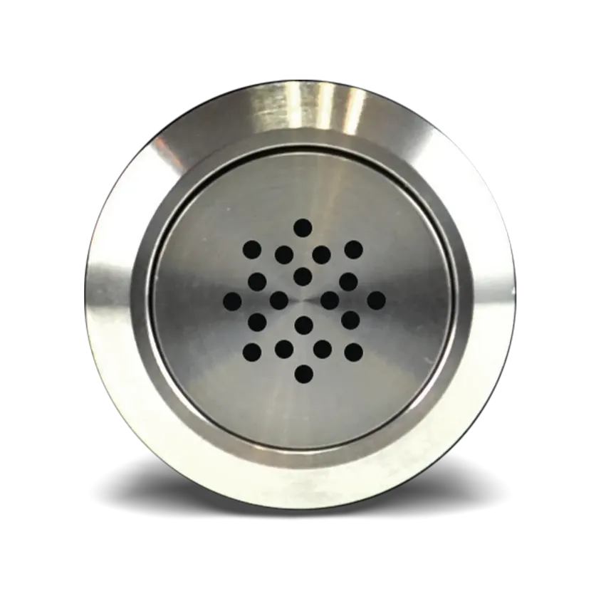 (BZ1912) Buzzer acier inoxydable diam. 19 mm 12V DC 85 dB à 30 cm (V)