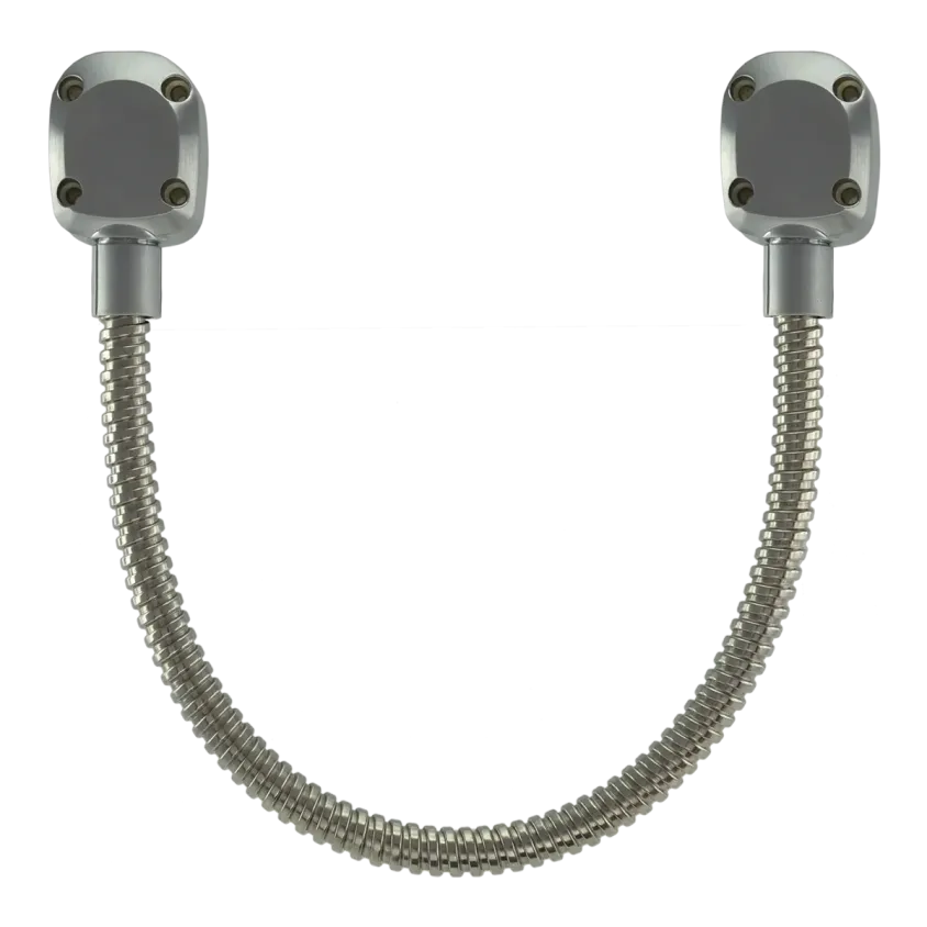 (DLV40) Passage de câble Ap AV 40 cm diamètre 12/9,5 mm Gaine en acier zingué