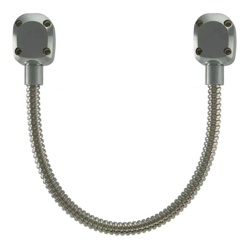 (DLV60S) Passage de câble Ap AV 60 cm diamètre 12/9,5 mm Gaine en acier inoxydable