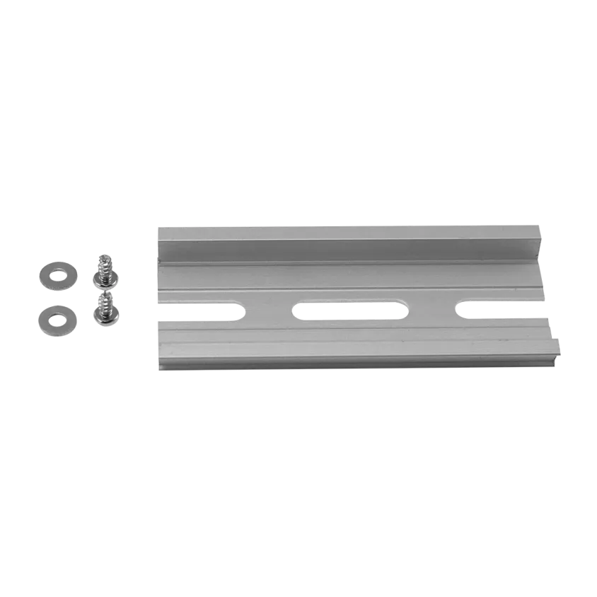 (DR80WPB) Rail DIN 80 mm pour boîtiers SBWP (avec vis de fixation)