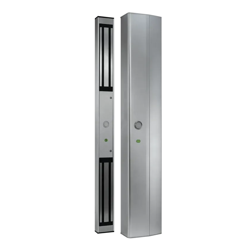 (EMDH600X) Bandeau EM 600 mm AS 2 x 600 lbs 12/24V DC Contact Hall LED Tempo BP démontable