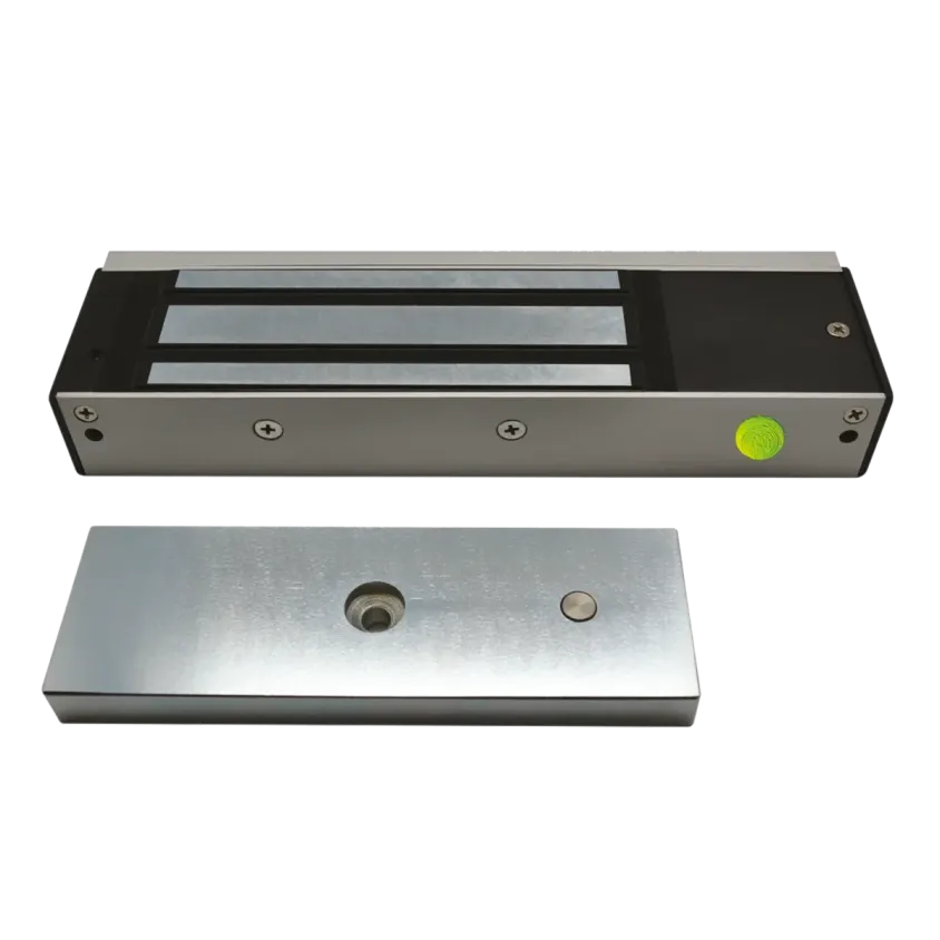 (EMS1200C) Ventouse EM applique 1200 lbs 12/24V DC Contact Hall / LED - NF S 61-937