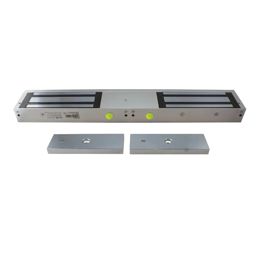 (EMS1200CDF) Ventouse EM applique 2 x 1200 lbs 24/48V DC Contact Hall / LED - NF S 61-937