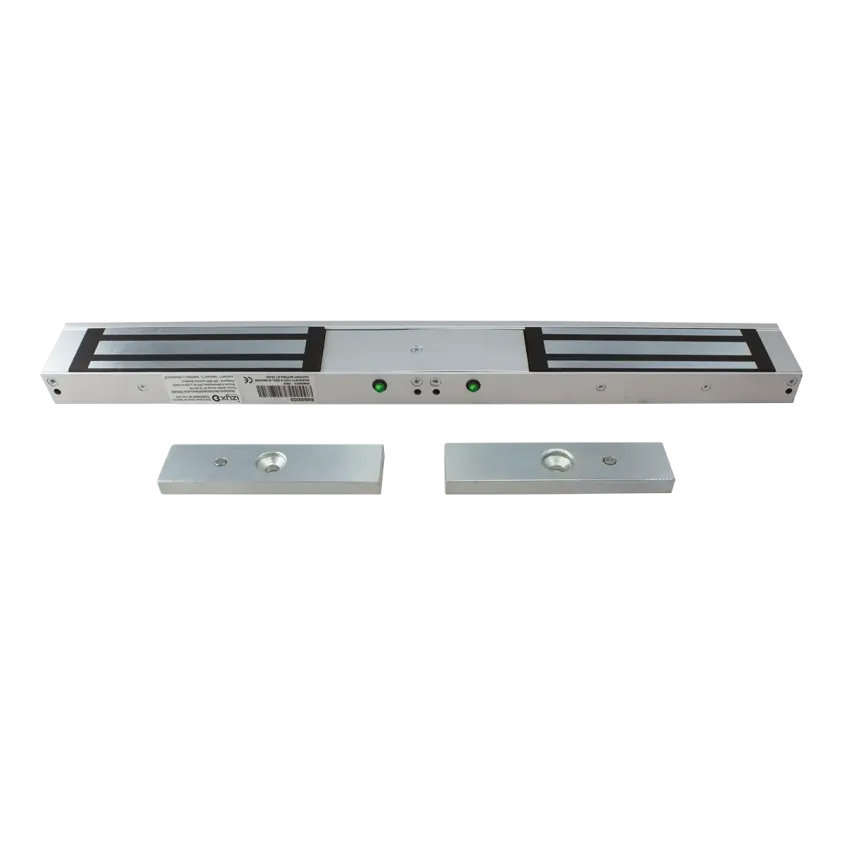 (EMS300CD) Ventouse EM applique 2 x 300 lbs 12/24V DC Contact Hall / LED - NF S 61-937