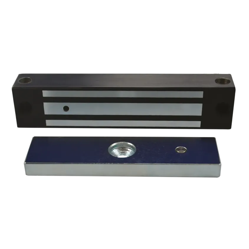 (EMSS300) Ventouse EM applique IP 67 acier inox 300 lbs 12/24V DC Contact Hall