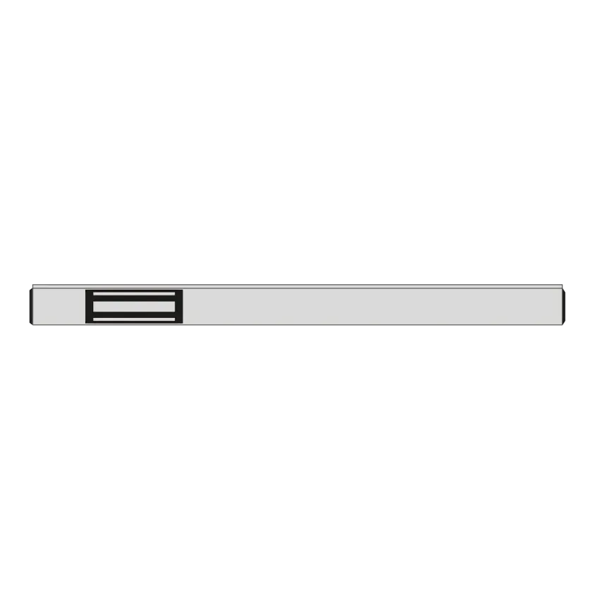 (EMT1H1200CF) Tube EM horizontal 1 m 1200 lbs 24/48V DC Contact Hall - NF S 61-937