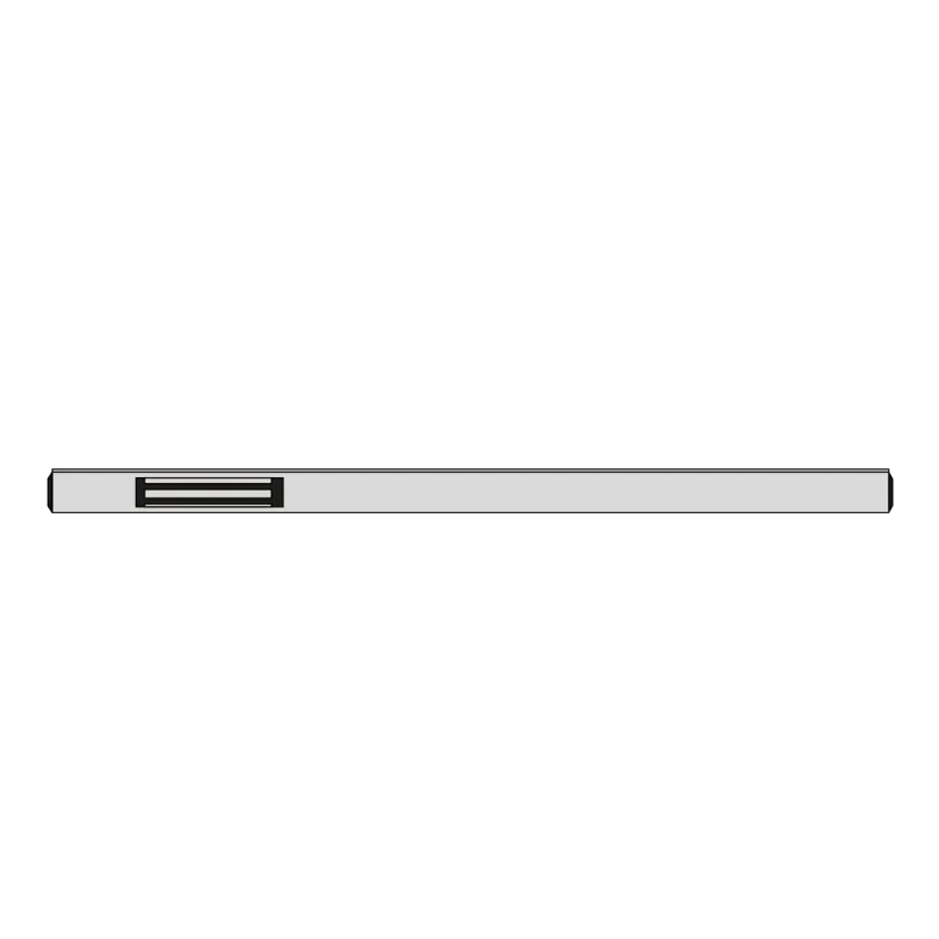 (EMT1H600) Tube EM horizontal 1 m 600 lbs 12/24V DC - NF S 61-937