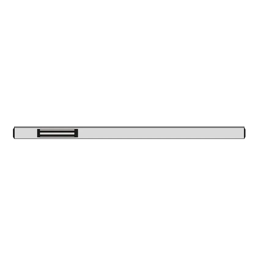 (EMT1H600CF) Tube EM horizontal 1 m 600 lbs 24/48V DC Contact Hall - NF S 61-937